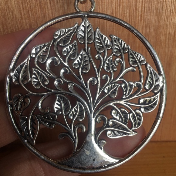 Colorful, long tree of life necklace - Picture 2 of 8